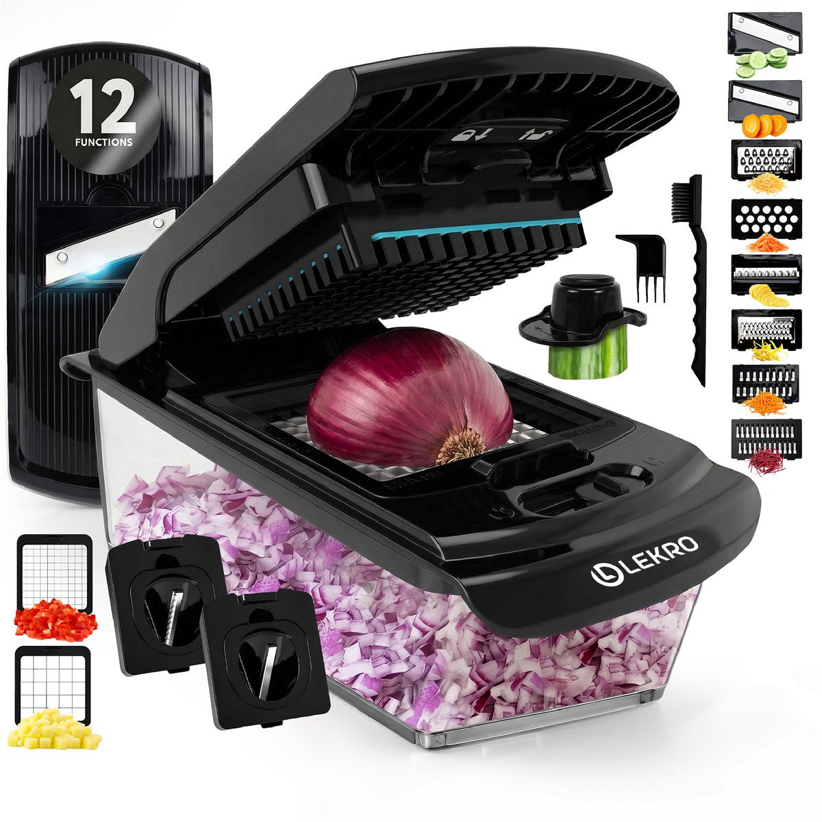 Multifunctionele Groentesnijder Pro - 19-delig