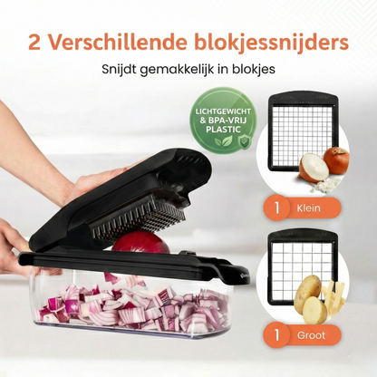 Lekro Groentesnijder Lite – blokjessnijroosters (alleen de snijbladen)