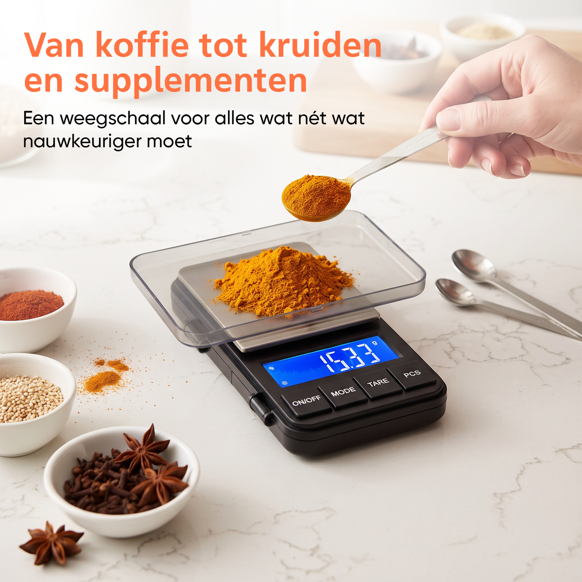 Lekro Precisie Weegschaal - 0,01 tot 500 gram